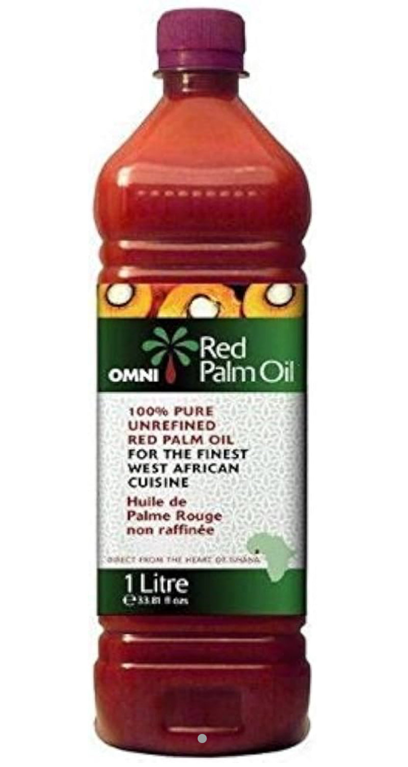 Red Palm Oil - 33.81 ounces / 1 liter